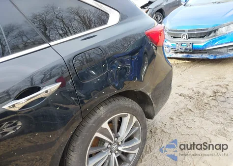 2019 Acura Mdx Tech Pkg из США, поврежденный, VIN 5J8YD4H56KL016169